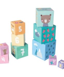 Turn Montessori cu 10 cuburi cu animale cifre vehicule si alfabet 04.jpg