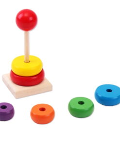 Turn Sortator Montessori din lemn Curcubeu 02.jpg