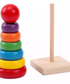 Turn Sortator Montessori din lemn Curcubeu 04.jpg