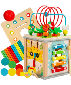 Cub Educativ bebe din lemn cu 7 in 1 activitati 18 luni 001.png