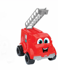 Cuburi de construit tip lego 30 piese mari Masina pompieri 3 ani 01.png
