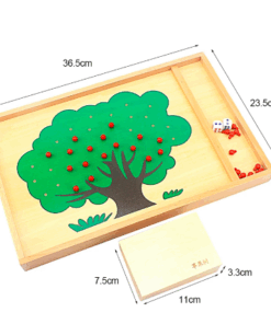 Joc Montessori Pomul cu mere 3 ani 09.png