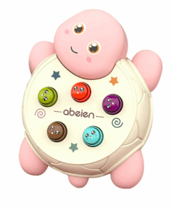 Joc de motricitate cu ciocanel Whack a mole 18 luni Roz 001.png