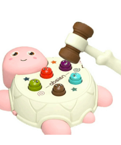 Joc de motricitate cu ciocanel Whack a mole 18 luni Roz 002.png
