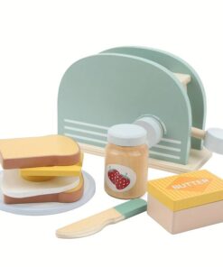 Joc de rol Toaster din lemn cu accesorii 3 ani 01.jpeg