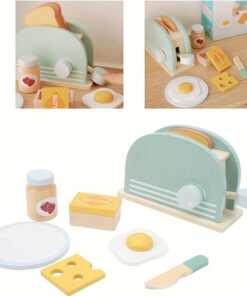 Joc de rol Toaster din lemn cu accesorii 3 ani 03.jpeg