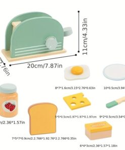Joc de rol Toaster din lemn cu accesorii 3 ani 06.jpeg