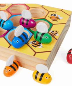 Joc de tip Montessori asociere si dexteritate Fagure 3 ani 04.png