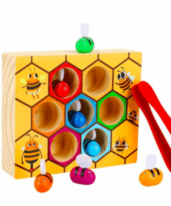 Joc de tip Montessori asociere si dexteritate Fagure 3 ani 05.png