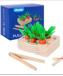 Joc de tip Montessori dexteritate si joc magnetic Morcovi 3 ani 06.jpg