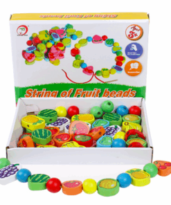 Joc de tip Montessori set 56 margele din lemn 3 ani 02.png