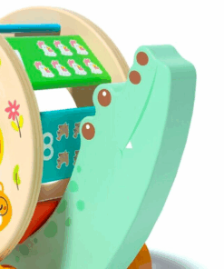 Jucarie de tras cu sortator de forme geometrice Crocodil 04.png