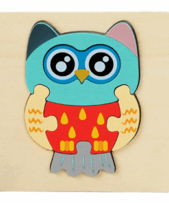 Puzzle 3D din lemn cu 7 piese Bufnita 3 ani 01.png