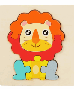 Puzzle 3D din lemn cu 7 piese Leu 3 ani 01.png