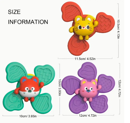 Set 3 jucarii interactive bebelusi Spinner cu ventuza 18 luni 01.png