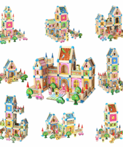 Set de constructie din lemn 268 piese Beilaluna 3 ani 07.png