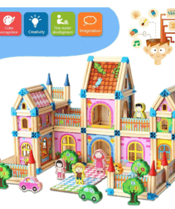 Set de constructie din lemn 268 piese Beilaluna 3 ani 08.png