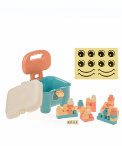 Set de construit cu 32 cuburi moi Scaunel 3 ani 01.png