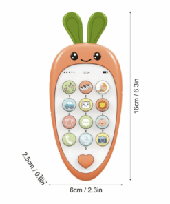 Telefon bebelusi cu sunete si joc dentitie Morcov 18 LUNI 06.png