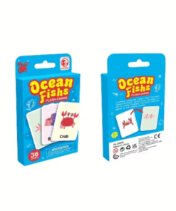 Carduri cognitive pentru copii 36 piese Animale marine 02.png