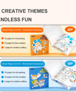 Carte de colorat cu activitati dot to dot Mideer avansat 2 ani 06.png