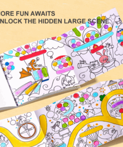 Carte de colorat cu activitati dot to dot Mideer avansat 2 ani 08.png