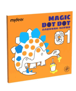 Carte de colorat cu activitati dot to dot Mideer incepator 01.png