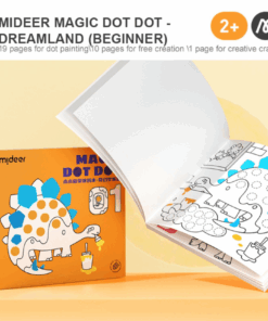 Carte de colorat cu activitati dot to dot Mideer incepator 02.png