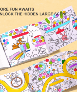 Carte de colorat cu activitati dot to dot Mideer incepator 04.png