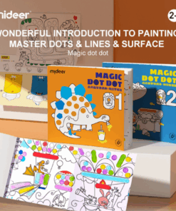 Carte de colorat cu activitati dot to dot Mideer incepator 05.png