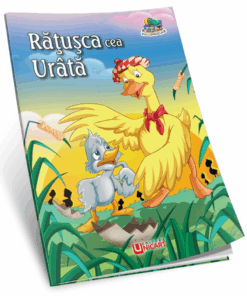 Carte de povesti si colorat A4 Ratusca cea urata 2 ani 01.png