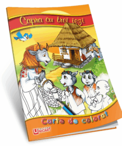 Carte de povesti si colorat A5 Capra cu Trei Iezi 2 ani 0001.png