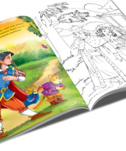 Carte de povesti si colorat A5 Motanul Incaltat 2 ani 02.jpg