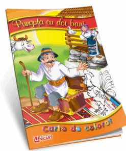 Carte de povesti si colorat A5 Punguta cu doi bani 2 ani 0002.png
