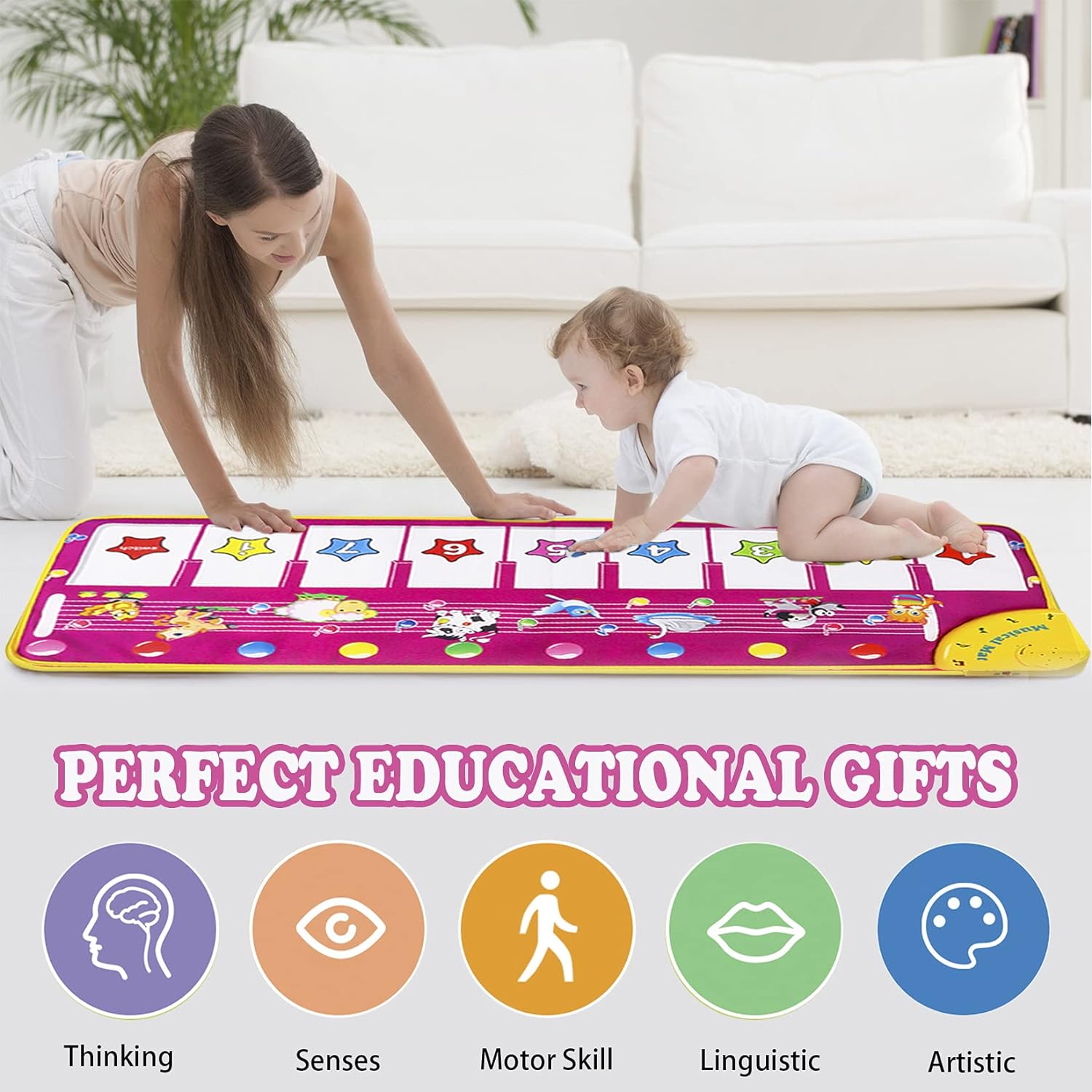 Covoras muzical bebelusi Animale 02.jpg