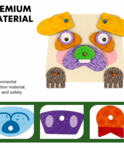 Joc educativ de tip Montessori Geobord cu animale 3 ani 02.png