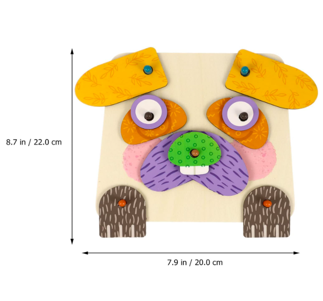 Joc educativ de tip Montessori Geobord cu animale 3 ani 03.png