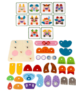 Joc educativ de tip Montessori Geobord cu animale 3 ani 04.png