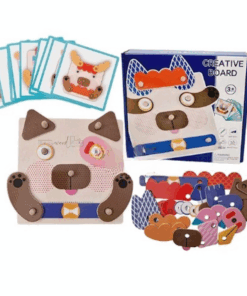 Joc educativ de tip Montessori Geobord cu animale 3 ani 07.png
