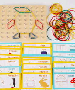 Joc educativ din lemn de tip Montessori Forme si Structuri 3 ani 02.png