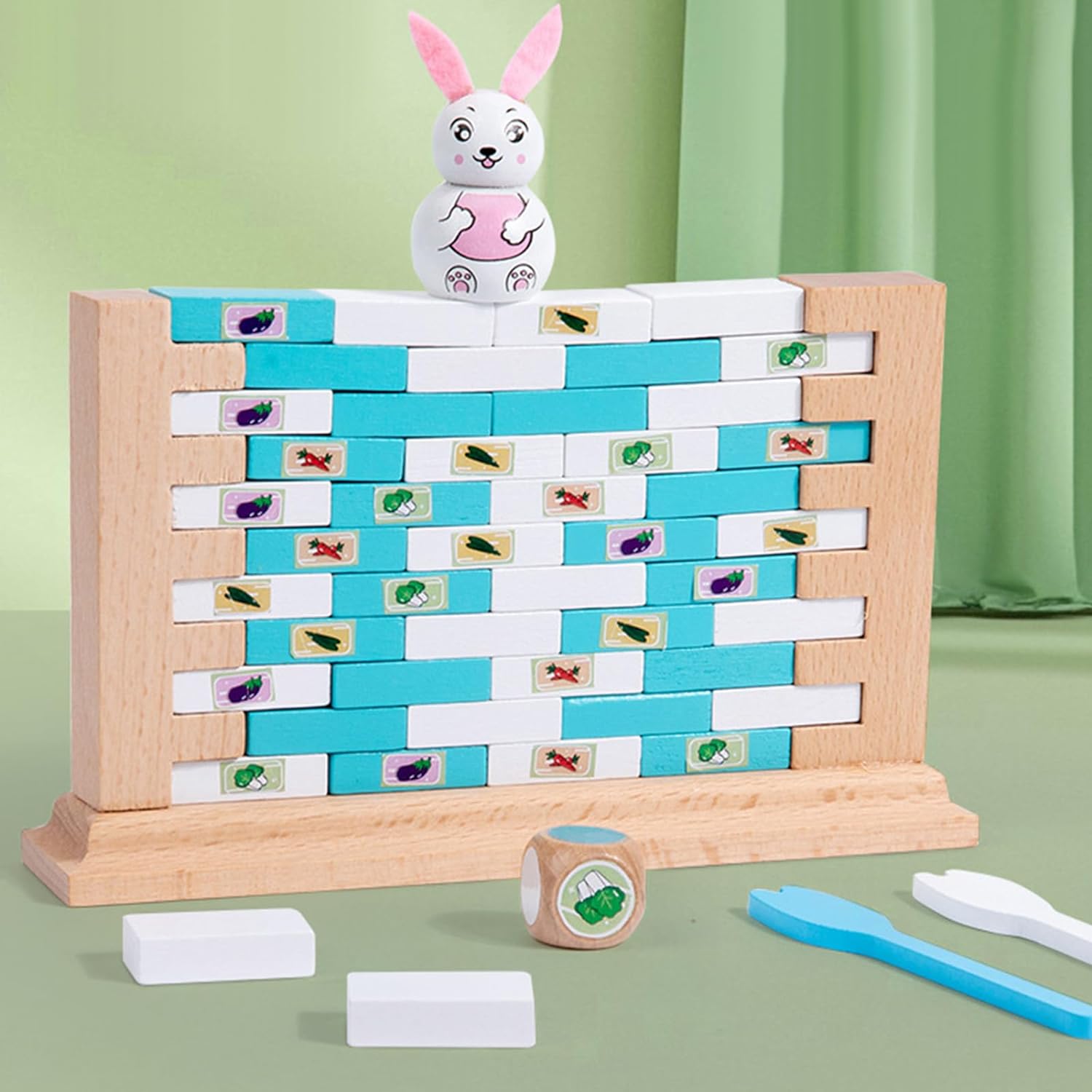 Joc societate de tip Montessori Zid cu caramizi 3 ani 02.jpg