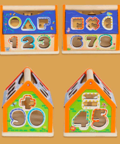 Joc sortator de forme geometrice Casuta 3 ani 02.png