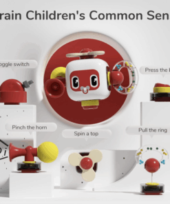 Jucarie bebelusi Busy Bord cu claxon 01.png