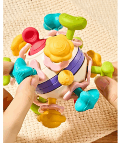 Jucarie dentitie bebelusi Minge senzoriala 0 luni 08.png