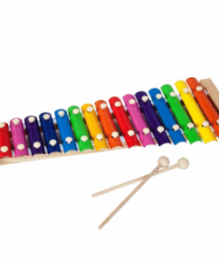 Jucarie muzicala Xilofon din lemn cu15 note muzicale 02.png