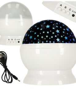 Lampa de veghe pentru bebelusi cu proiectie Sistem solar 01.jpg