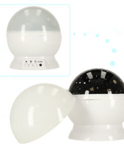 Lampa de veghe pentru bebelusi cu proiectie Sistem solar 03.jpg