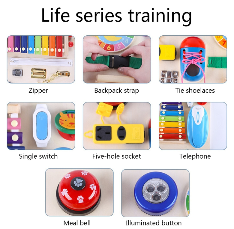 Placa senzoriala cu activitati Montessori Busy Board 003.png