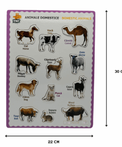 Puzzle incastru din lemn in Limba Romana si Engleza Animale domestice 01 1.png