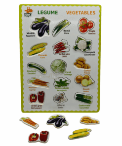 Puzzle incastru din lemn in Limba Romana si Engleza Legume 02 2.png